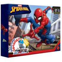 Quebra-Cabeça Puzzle Spider Man 120 Peças Grandão Toyster
