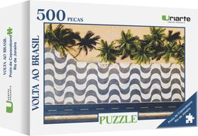 Quebra Cabeça Puzzle - Uriarte - Praia de Copacabana Rio de Janeiro -500 Peças Quebra Cabeça Puzzle - Uriarte - Praia de Copacabana Rio de Janeiro -500 Peças