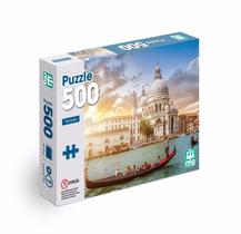 Quebra Cabeça Puzzle - Veneza Itália - C/ 500 Peças - Nig