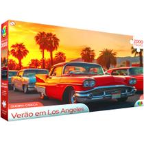 Quebra Cabeça Puzzle Verão em los Angeles 2000 Peças Quebra Cabeça Puzzle Verão em los Angeles 2000 Peças