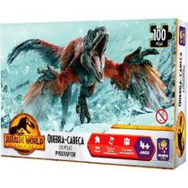 Quebra Cabeça Pyroraptor Jurassic World 100 Peças