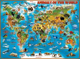 Quebra-cabeça Ravensburger Animals of the World 300 peças
