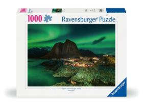 Quebra-cabeça Ravensburger Aurora Borealis Noruega 1000 peças