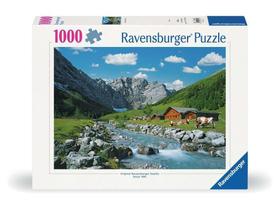 Quebra-cabeça Ravensburger Austrian Mountains 1000 peças
