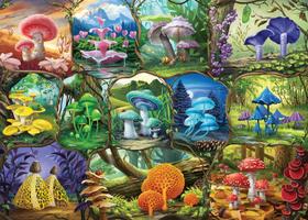 Quebra-cabeça Ravensburger Beautiful Mushrooms 1000 peças