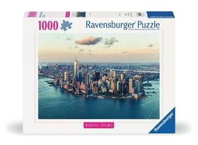 Quebra-cabeça Ravensburger Beautiful Skylines Nova York 1000 peças