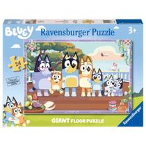 Quebra-cabeça Ravensburger Bluey 24 peças para crianças de 3 anos ou mais