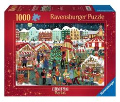 Quebra-cabeça Ravensburger Christmas Market 1000 peças