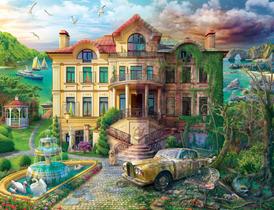 Quebra-cabeça Ravensburger Cove Manor Echoes 2000 peças