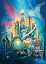 Quebra-cabeça Ravensburger Disney Castles Ariel 1000 peças