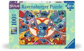 Quebra-cabeça Ravensburger Disney Stitch in My Own World 100 unidades
