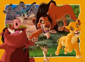 Quebra-cabeça Ravensburger Disney The Lion King 200 unidades para crianças