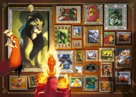 Quebra-cabeça Ravensburger Disney Villainous Scar 1000 peças Quebra-cabeça Ravensburger Disney Villainous Scar 1000 peças