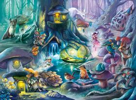 Quebra-cabeça Ravensburger Enchanting Forest 150 peças