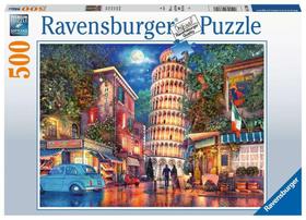 Quebra-cabeça Ravensburger Evening in Pisa 500 peças