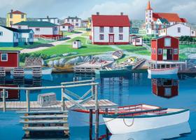 Quebra-cabeça Ravensburger Greenspond Harbor 1000 peças
