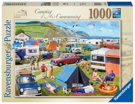 Quebra-cabeça Ravensburger Leisure Days No.5-Camping 1000 unidades