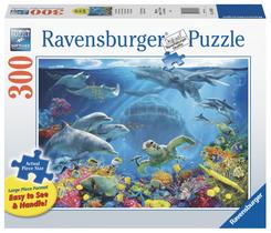 Quebra-cabeça Ravensburger 'Life Underwater' 300 peças