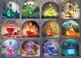 Quebra-cabeça Ravensburger Magical Potions 1000 peças