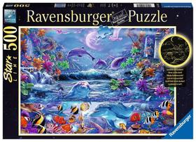 Quebra-Cabeça Ravensburger Moonlit Magic 500 Peças - Brilha no Escuro