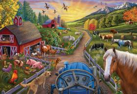 Quebra-cabeça Ravensburger My First Farm 24 peças para crianças de 2 a 4 anos