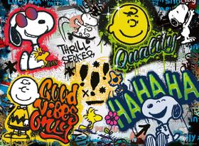 Quebra-cabeça Ravensburger Peanuts Graffiti 500 peças