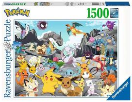 Quebra-Cabeça Ravensburger Pokémon Classics - 1500 Peças