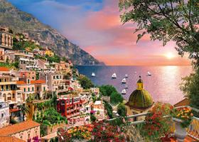 Quebra-cabeça Ravensburger Positano 500 peças para adultos Quebra-cabeça Ravensburger Positano 500 peças para adultos