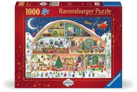 Quebra-cabeça Ravensburger Santa's Workshop 1000 peças Quebra-cabeça Ravensburger Santa's Workshop 1000 peças