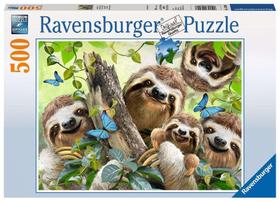 Quebra-cabeça Ravensburger Sloth Selfie 500 peças