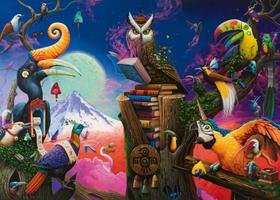 Quebra-cabeça Ravensburger Songs of Extinct Birds 1000 peças Quebra-cabeça Ravensburger Songs of Extinct Birds 1000 peças