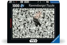 Quebra-cabeça Ravensburger Star Wars 1000 peças com design exclusivo