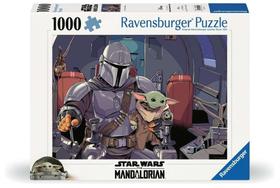 Quebra-cabeça Ravensburger Star Wars Mandalorian 1000 peças