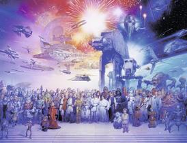 Quebra-Cabeça Ravensburger Star Wars Universe - 2000 Peças Quebra-Cabeça Ravensburger Star Wars Universe - 2000 Peças