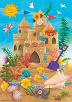 Quebra-cabeça Ravensburger Sunshine Sandcastle 35 peças para crianças Quebra-cabeça Ravensburger Sunshine Sandcastle 35 peças para crianças