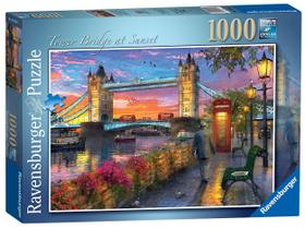 Quebra-cabeça Ravensburger Tower Bridge of London 1000 peças