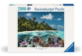 Quebra-cabeça Ravensburger Um mergulho nas Maldivas 2000 peças