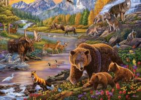 Quebra-cabeça Ravensburger Wilderness 500 peças para adultos