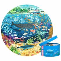 Quebra Cabeça Redondo - Mergulho No Mar - Tooky Toy
