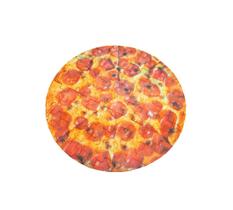 Quebra-cabeça Redondo Pizza de Calabresa MDF 74 peças