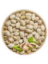 Quebra-cabeça redondo Prato de Pistache 50 peças MDF