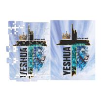 Quebra Cabeça Religioso Leão de Judá Yeshua c/ 60 pçs