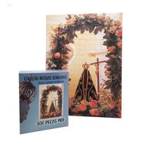 Quebra-Cabeça Religioso Rainha Aparecida 300 Peças em MDF Quebra-Cabeça Religioso Rainha Aparecida 300 Peças em MDF