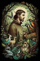 Quebra-cabeça Religioso São Francisco 300 peças MDF Quebra-cabeça Religioso São Francisco 300 peças MDF