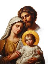 Quebra-Cabeça Religiosos Santa Sagrada Familia Em 60 Peças