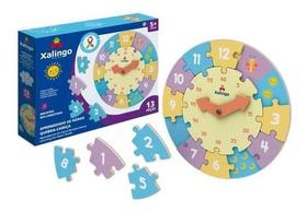 Quebra Cabeça Relógio Aprendendo As Horas P/ Criança C/ Tdah