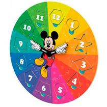Quebra-Cabeça Relógio Mickey Aprendendo as Horas Xalingo