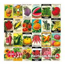 Quebra-cabeça remarca 1.000 peças de Heirloom Seeds