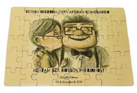 Quebra-cabeça Retangular Personalizado - Up Altas Aventuras