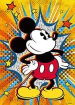 Quebra-cabeça retrô Ravensburger Mickey Mouse de 1000 peças para adultos - cada peça é única, a tecnologia softclick significa que as peças se encaixam perfeitamente